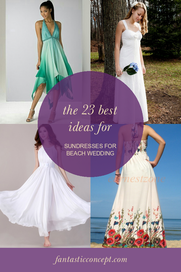 sundress for beach wedding